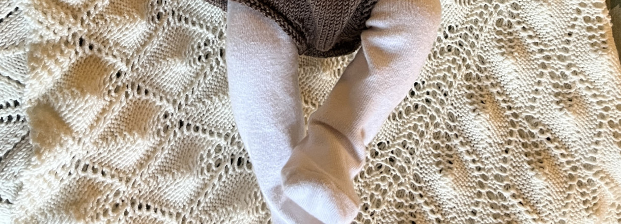Foto av baby-føtter