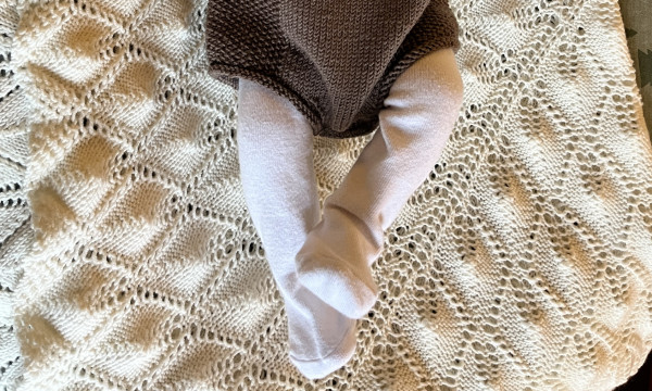 Foto av baby-føtter