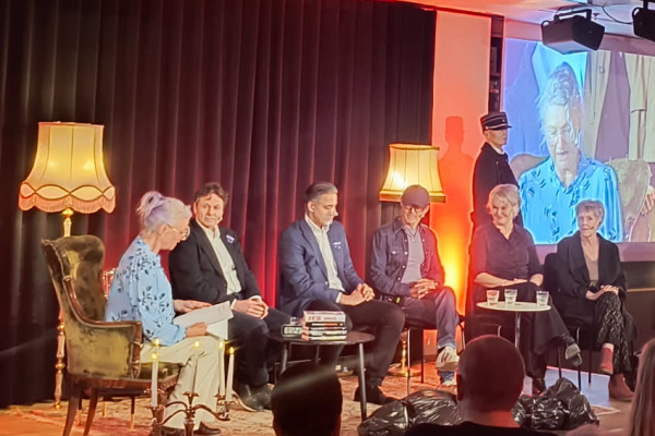 Nominasjon Rivertonprisen 2026 på Litteraturhuset i Oslo.