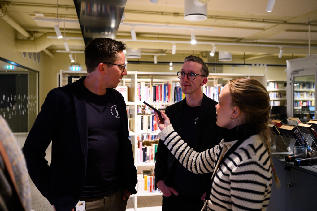 Sven Lilleheier og Christer Hoel Minge i intervju