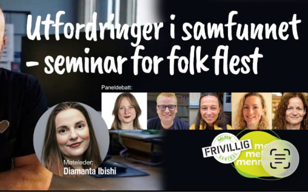 Seminar Halden frivilligsentral 30. oktober