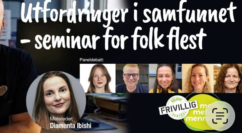 Seminar Halden frivilligsentral 30. oktober